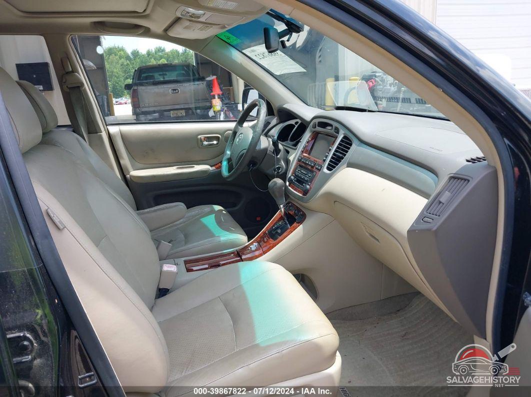 JTEHW21A370045850 2007 TOYOTA HIGHLANDER HYBRID photo no. 5