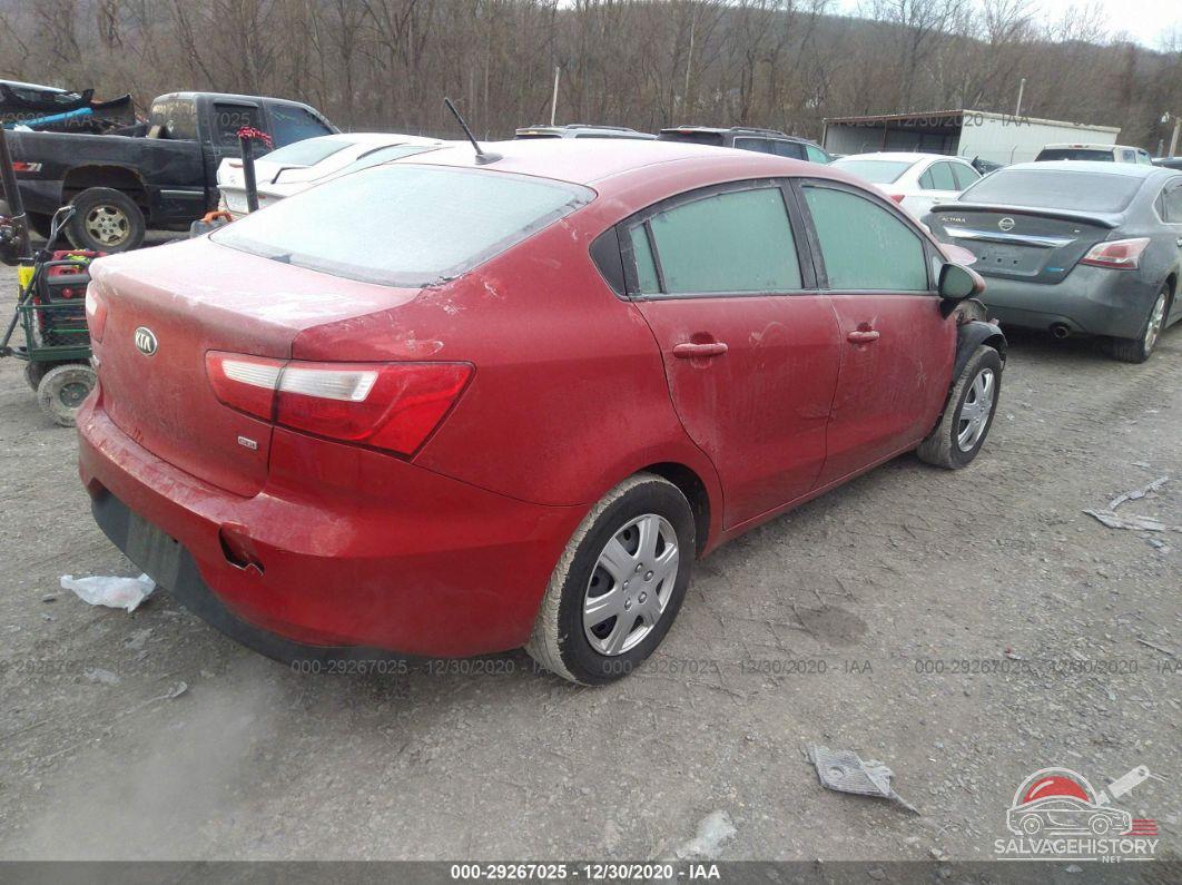 KNADM4A38H6006821 2017 KIA RIO photo no. 4