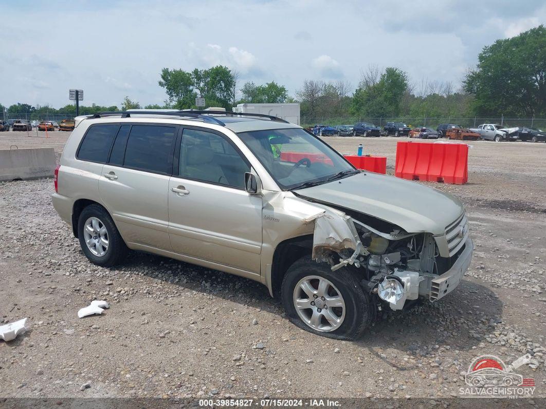 JTEGF21A210018934 2001 TOYOTA HIGHLANDER photo no. 20