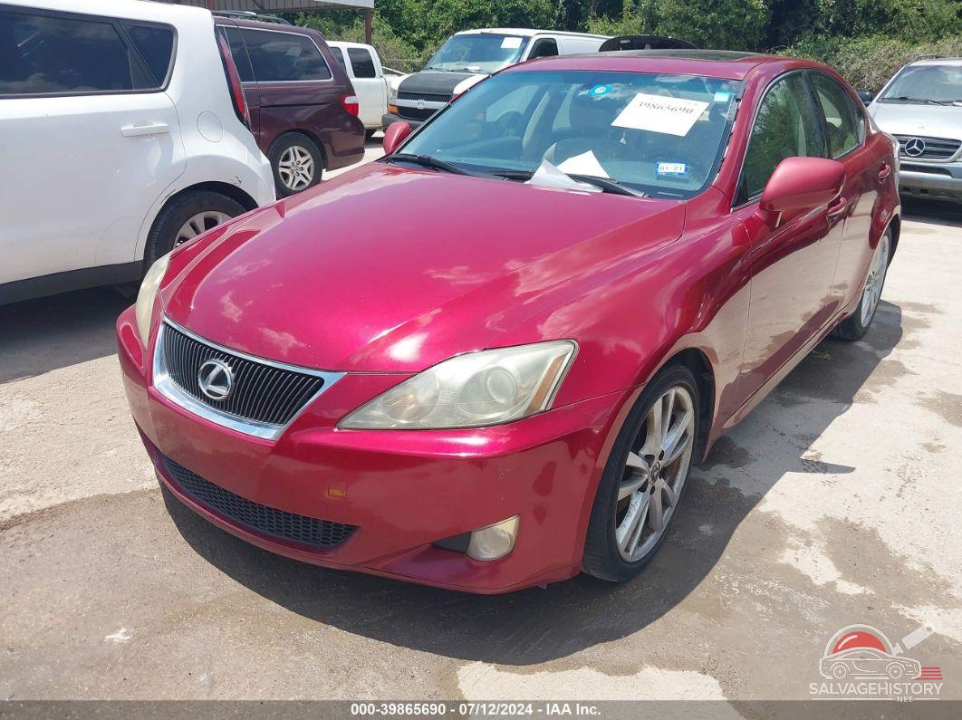 JTHBK262272033232 2007 LEXUS IS 250 photo no. 2