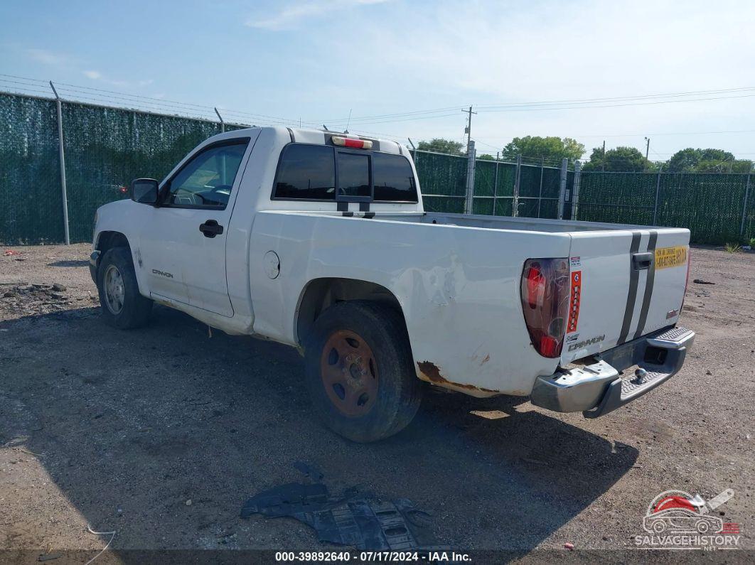 1GTCS148458289454 2005 GMC CANYON photo no. 3
