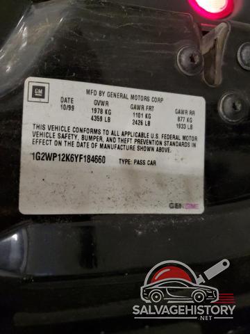 1G2WP12K6YF184660 2000 PONTIAC GRANDPRIX photo no. 12
