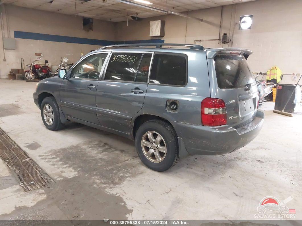 JTEEP21A240049724 2004 TOYOTA HIGHLANDER photo no. 3