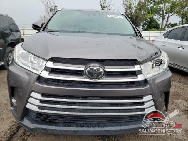 5TDKZRFH6KS332685 2019 TOYOTA HIGHLANDER photo no. 5