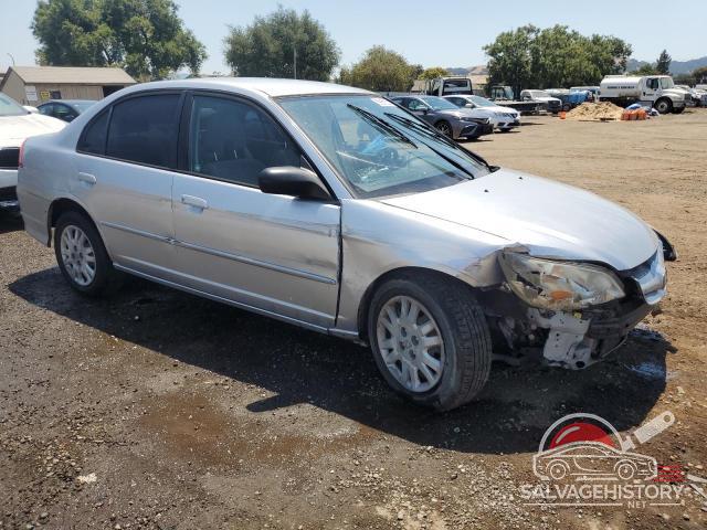 JHMES16525S000021 2005 HONDA CIVIC photo no. 4