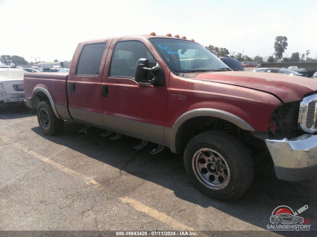 1FTNW20S01EC15576 2001 FORD F-250 photo no. 2
