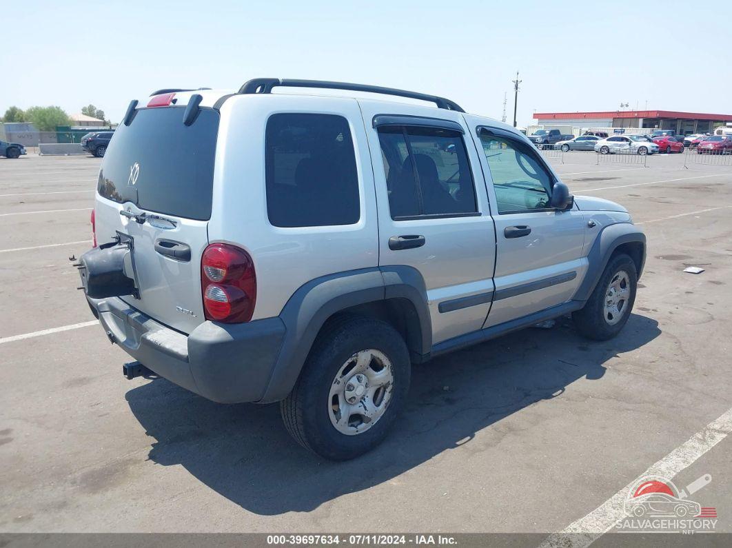 1J4GL48K96W250470 2006 JEEP LIBERTY photo no. 4