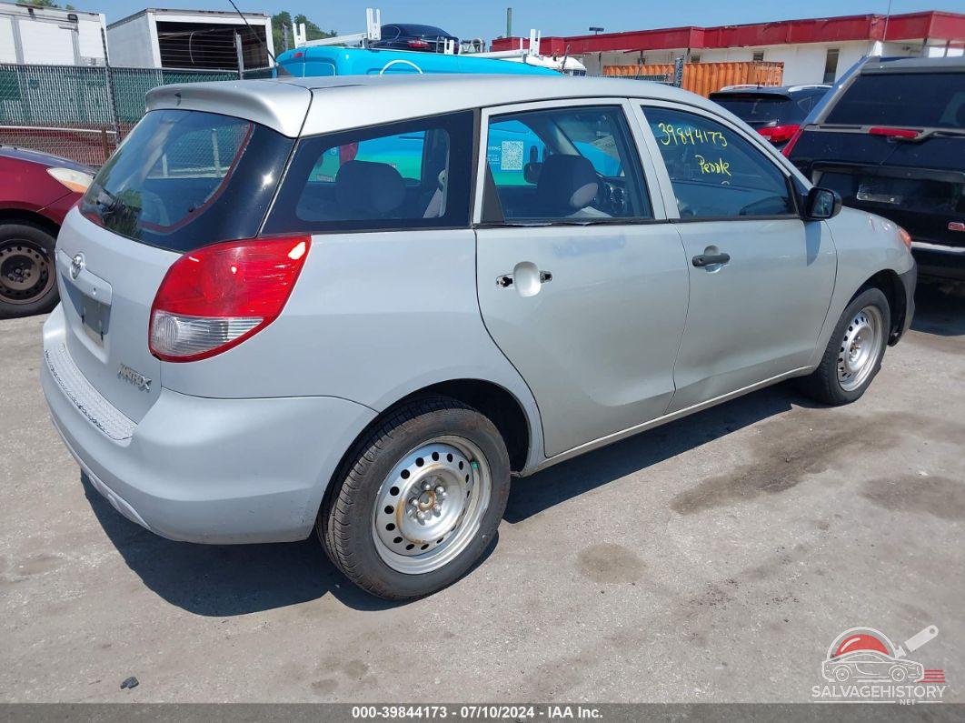 2T1KR32E53C097277 2003 TOYOTA MATRIX photo no. 4