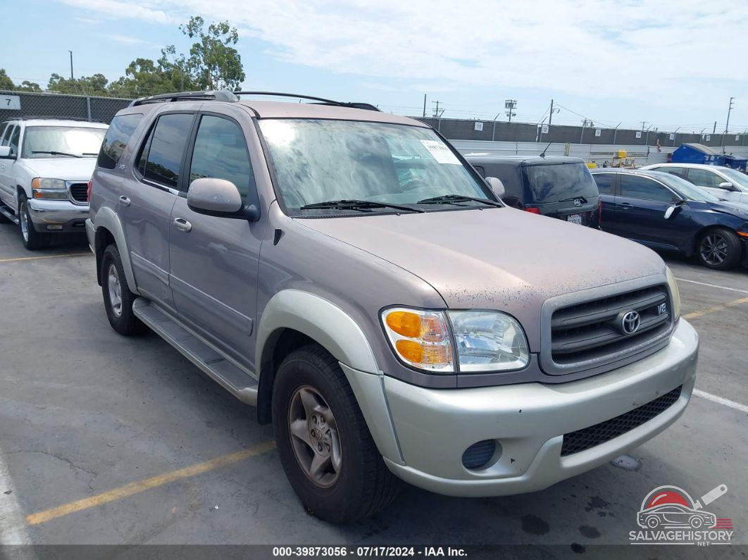 5TDZT34A22S131515 2002 TOYOTA SEQUOIA photo no. 9