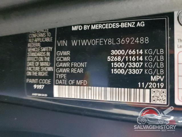 W1WV0FEY8L3692488 2020 MERCEDES-BENZ METRIS photo no. 13