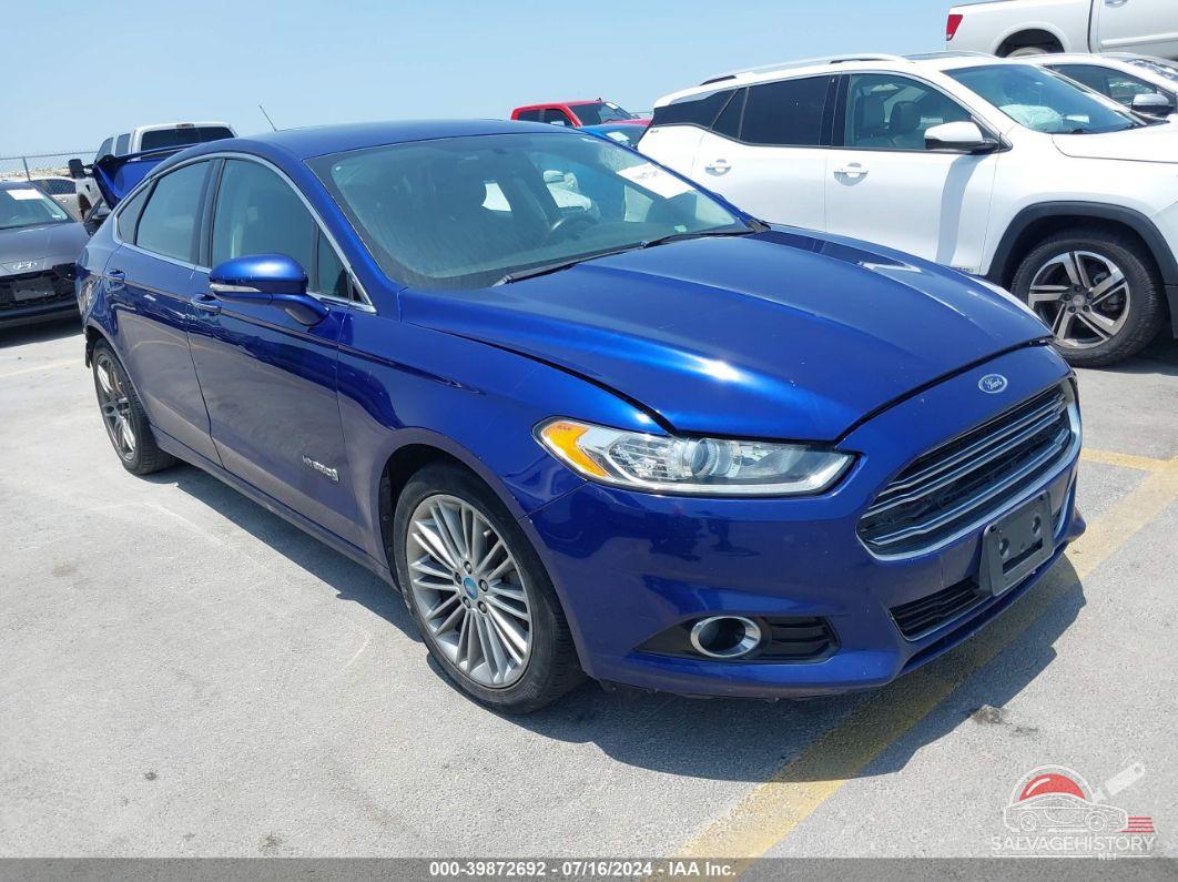 3FA6P0RU3ER128984 2014 FORD FUSION HYBRID photo no. 6