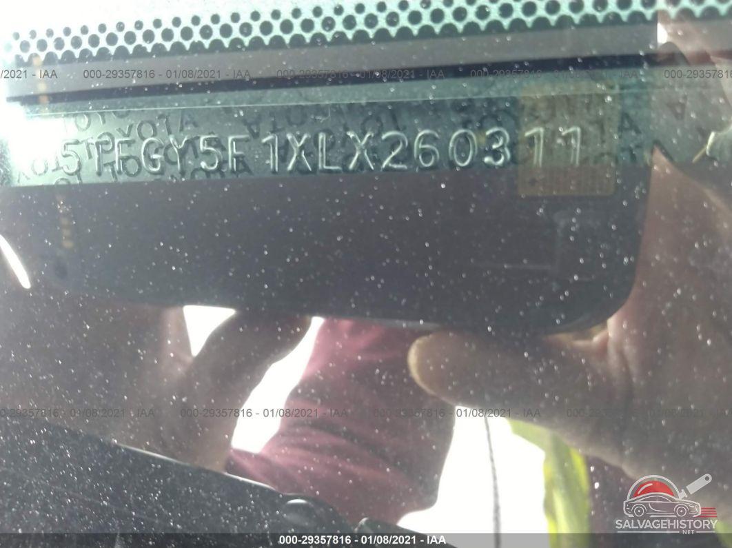 5TFGY5F1XLX260311 2020 TOYOTA TUNDRA 2WD photo no. 9