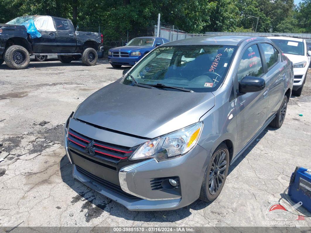 ML32FUFJ5NHF04704 2022 MITSUBISHI MIRAGE G4 photo no. 2