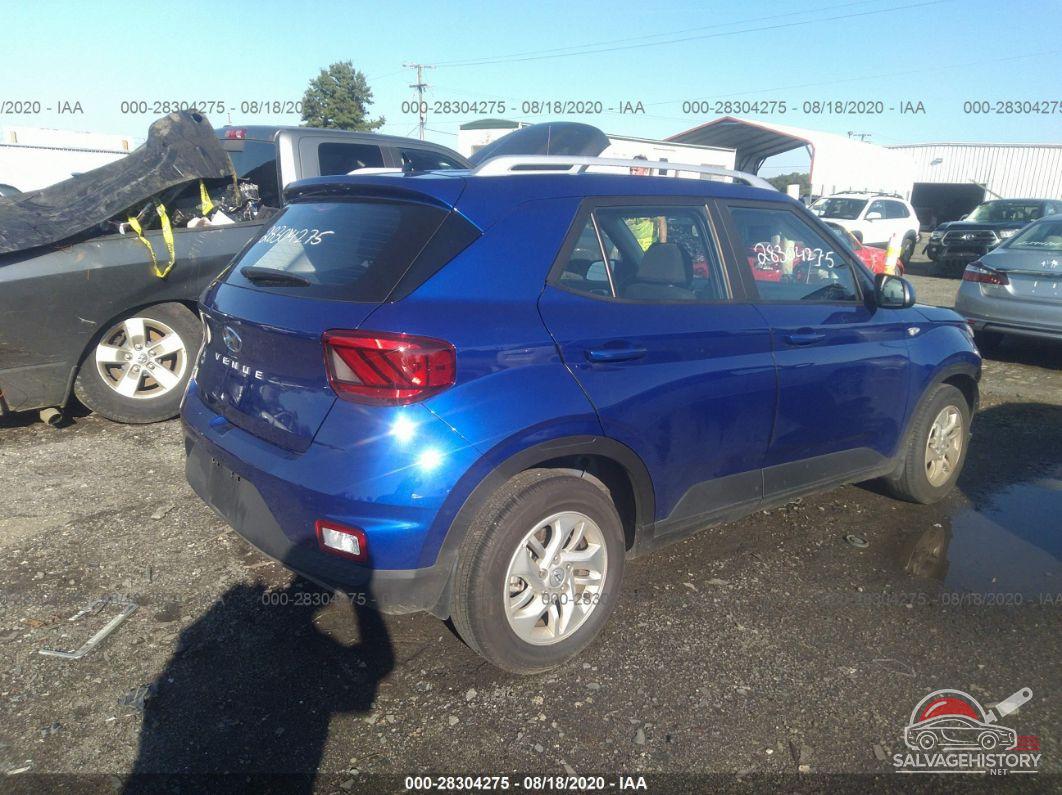 KMHRC8A37LU017845 2020 HYUNDAI VENUE photo no. 4