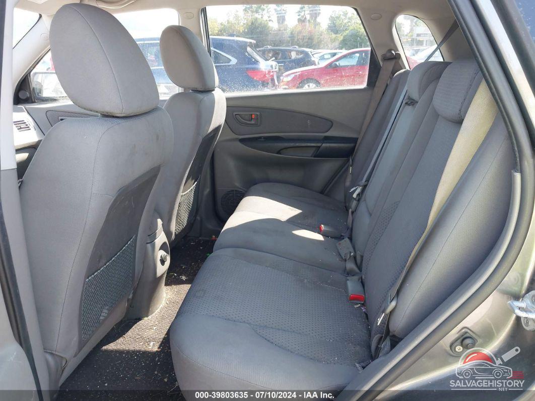 KM8JM12B89U035657 2009 HYUNDAI TUCSON photo no. 8