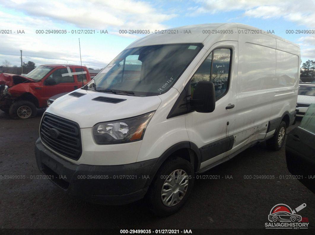 1FTYR2CM7KKA87776 2019 FORD TRANSIT VAN photo no. 2