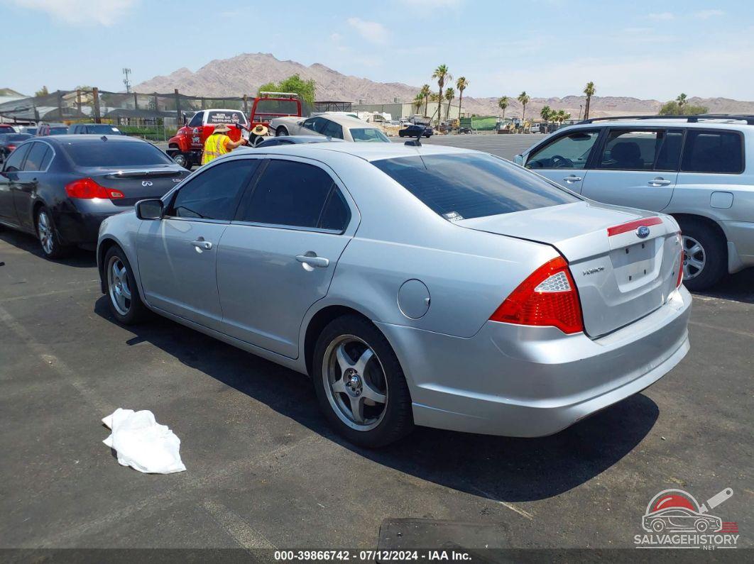 3FAHP0HA9AR184180 2010 FORD FUSION photo no. 3