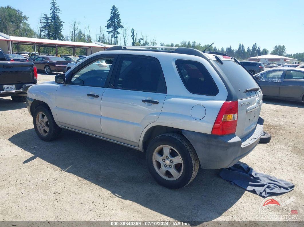 KNDJF724X87493040 2008 KIA SPORTAGE photo no. 3