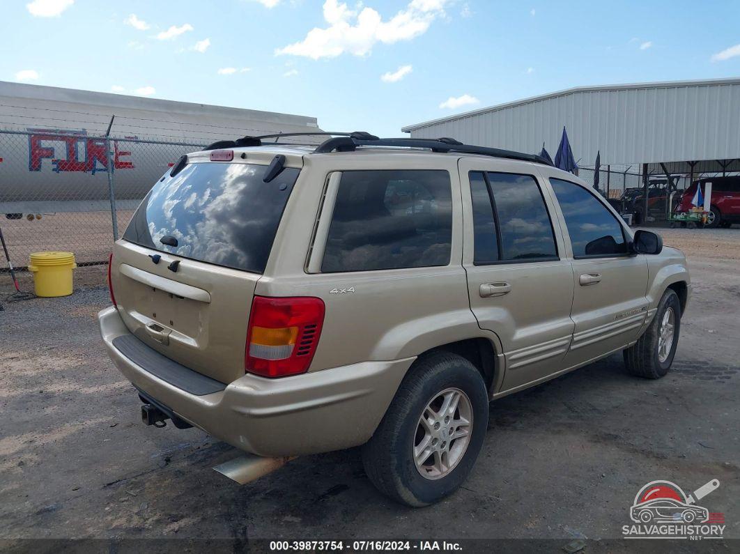 1J4GW58N3YC157133 2000 JEEP GRAND CHEROKEE photo no. 4