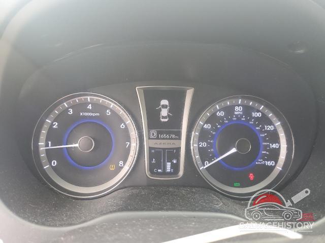 KMHFH4JG1DA300082 2013 HYUNDAI AZERA photo no. 9