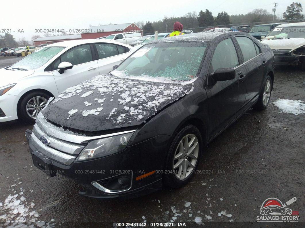3FAHP0JG2AR193379 2010 FORD FUSION photo no. 2