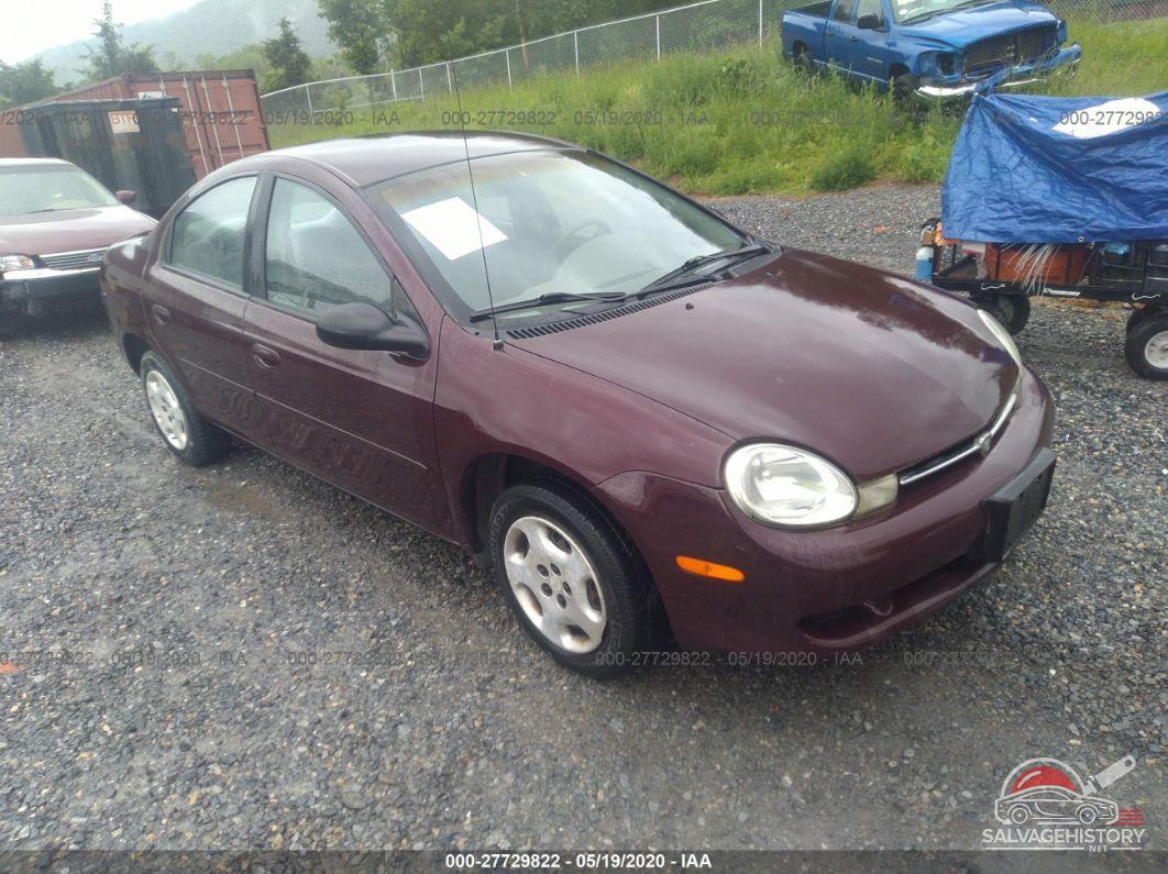1B3ES46C7YD845085 2000 DODGE NEON photo no. 8