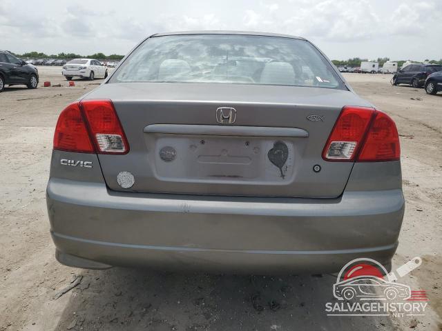1HGES16375L006165 2005 HONDA CIVIC photo no. 6