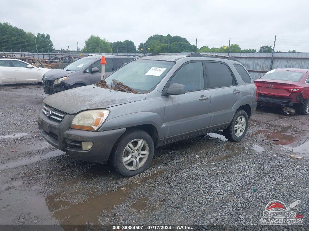 KNDJF723557039121 2005 KIA SPORTAGE photo no. 2