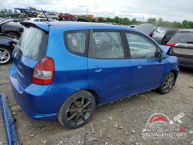 JHMGD38687S033225 2007 HONDA FIT photo no. 3
