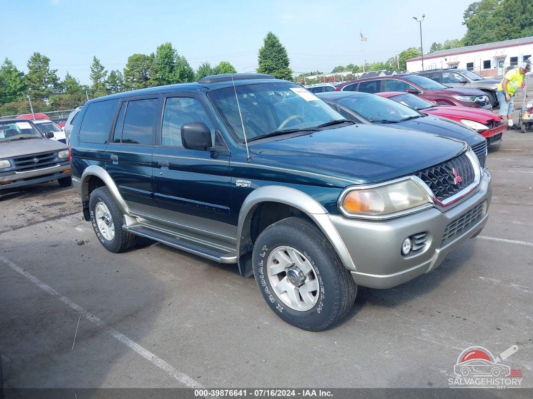 JA4MT31HXYP054059 2000 MITSUBISHI MONTERO SPORT photo no. 9