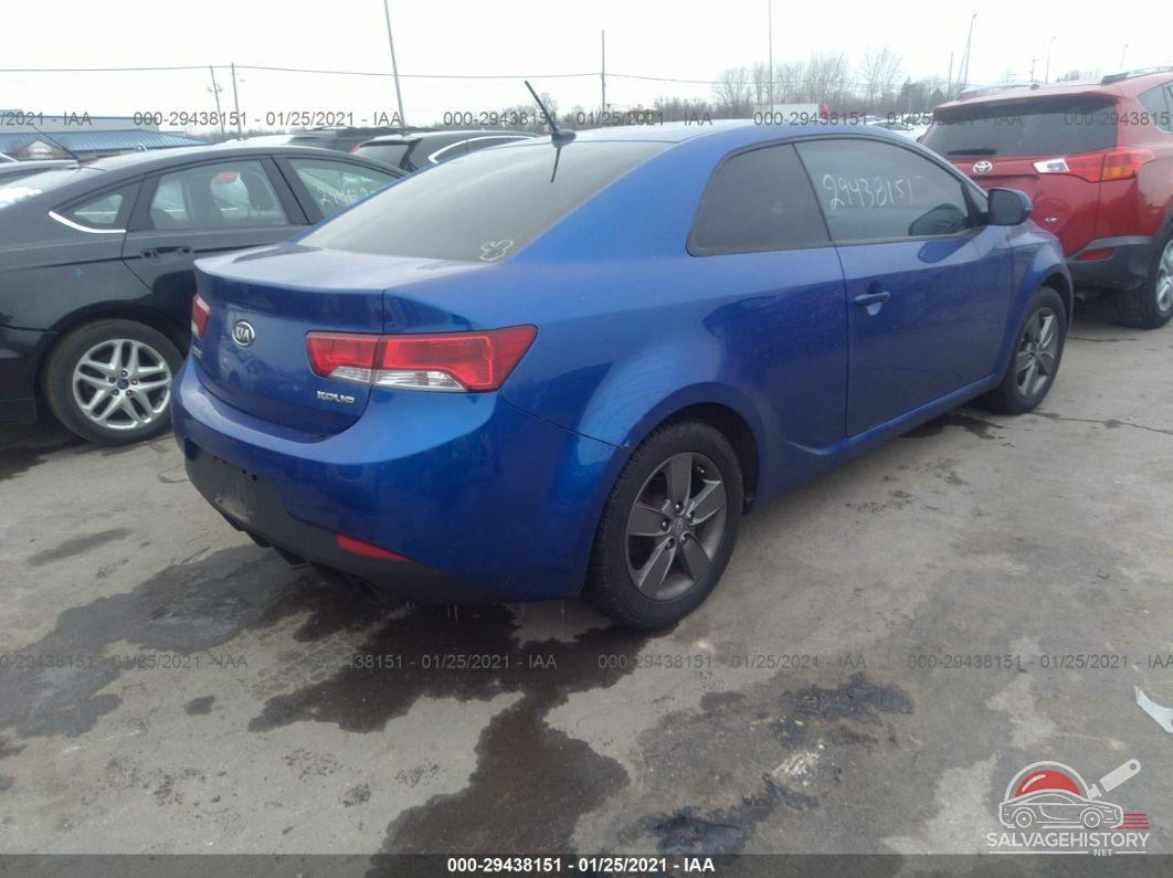 KNAFU6A26C5474119 2012 KIA FORTE KOUP photo no. 4