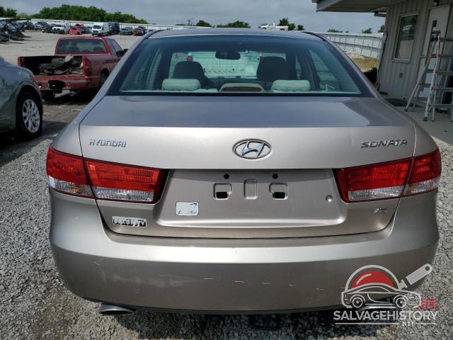5NPEU46F66H042357 2006 HYUNDAI SONATA photo no. 6