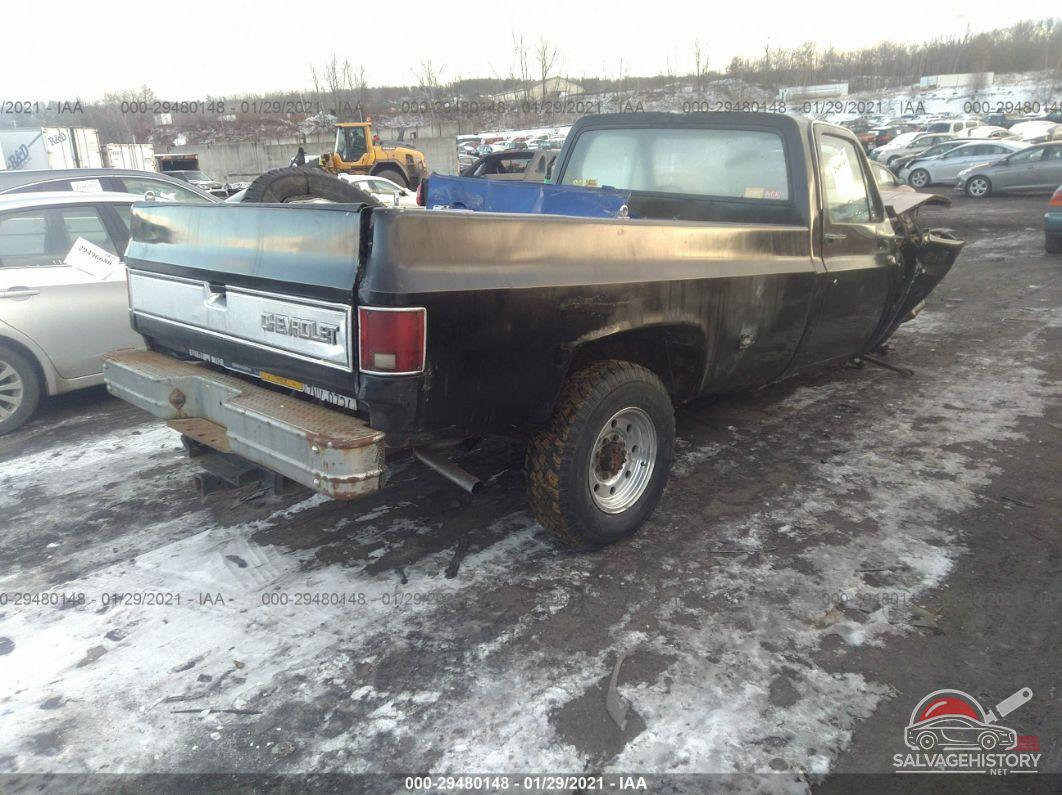 CKM24A1144829 1980 CHEV K20 FLEETSIDE 4WD photo no. 4
