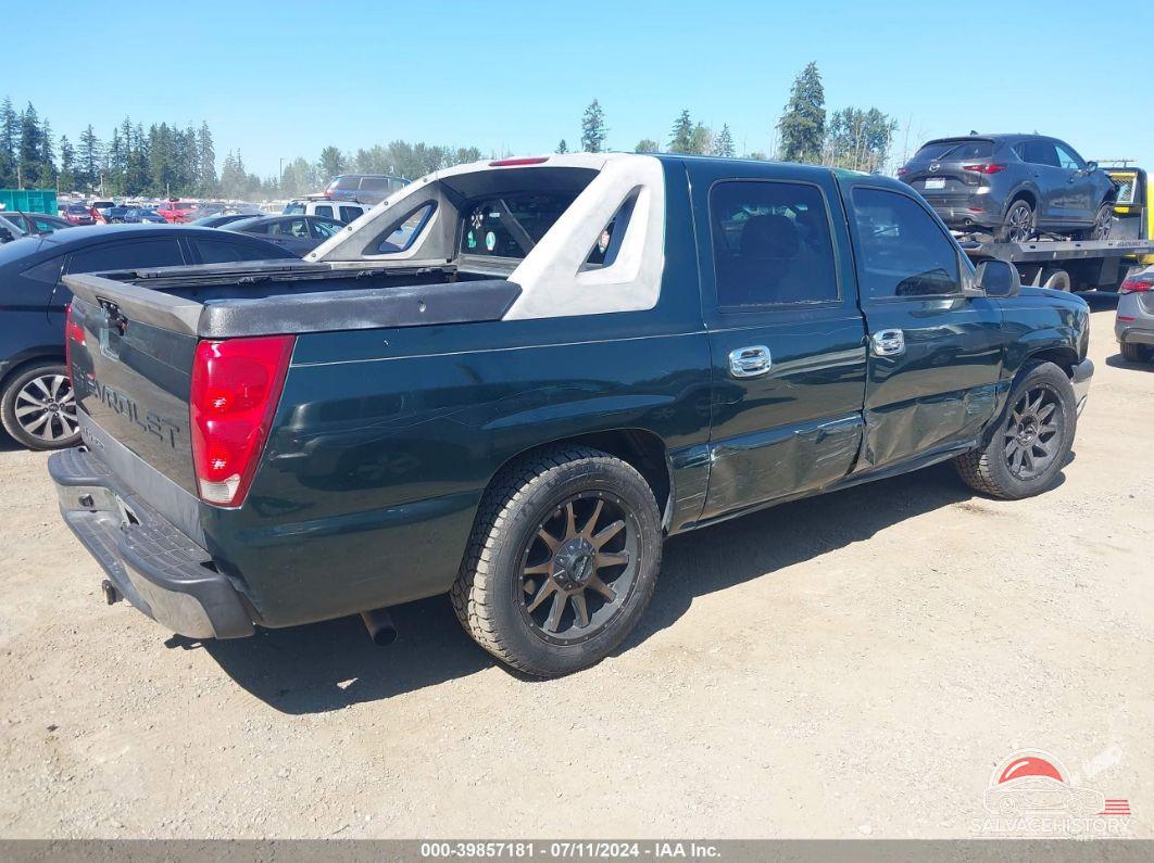 3GNEC12T84G222272 2004 CHEVROLET AVALANCHE 1500 photo no. 4
