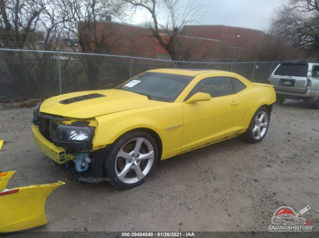 2G1FS1EW7E9154220 2014 CHEVROLET CAMARO photo no. 2