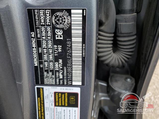 W1N0J8EB6LF767481 2020 MERCEDES-BENZ GLC-CLASS photo no. 12