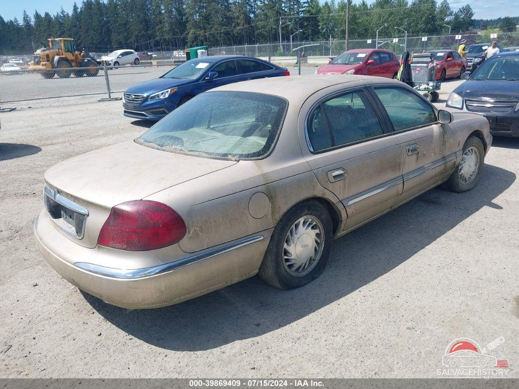 1LNFM97V5WY742758 1998 LINCOLN CONTINENTAL photo no. 4