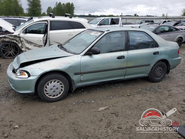JHMEG8650NS010301 1992 HONDA CIVIC photo no. 8