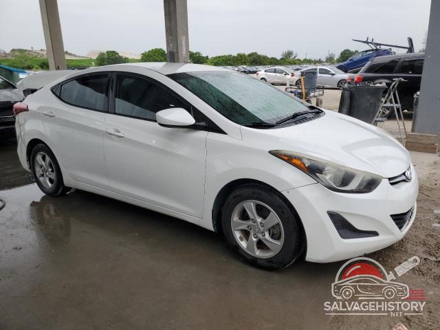 5NPDH4AE2EH527382 2014 HYUNDAI ELANTRA photo no. 4