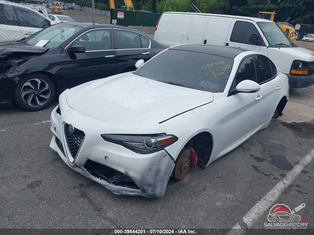 ZARFAEEN0J7597805 2018 ALFA ROMEO GIULIA photo no. 2