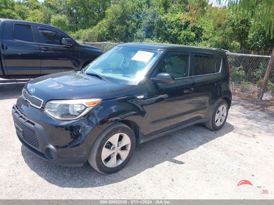 KNDJN2A29E7020828 2014 KIA SOUL photo no. 2