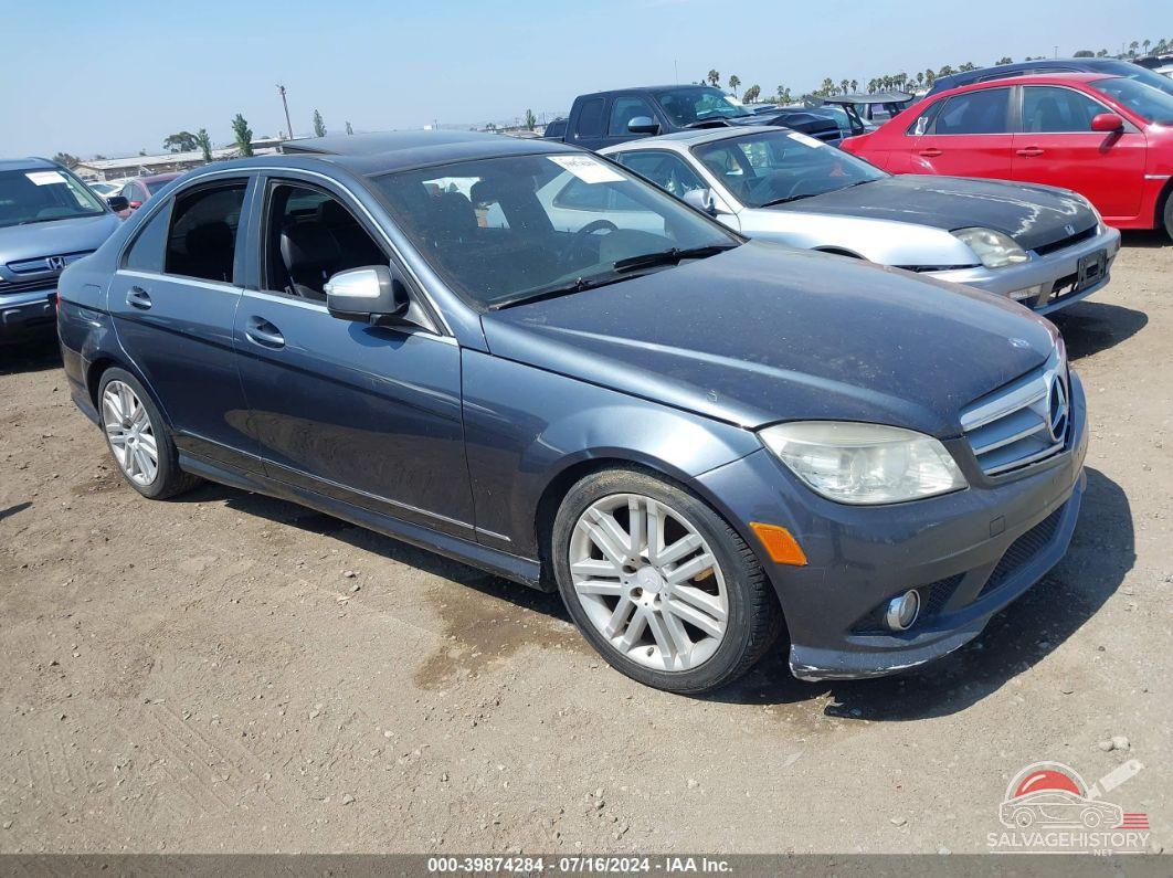 WDDGF54X79R049163 2009 MERCEDES-BENZ C photo no. 2