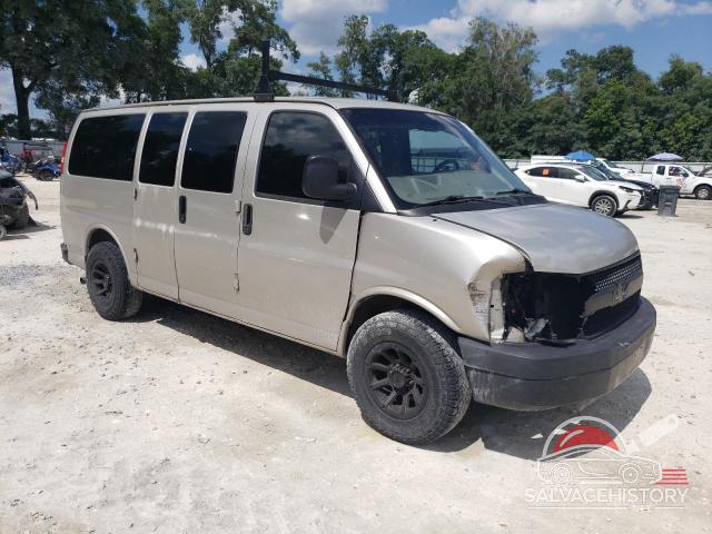1GNFG154281212841 2008 CHEVROLET EXPRESS photo no. 4