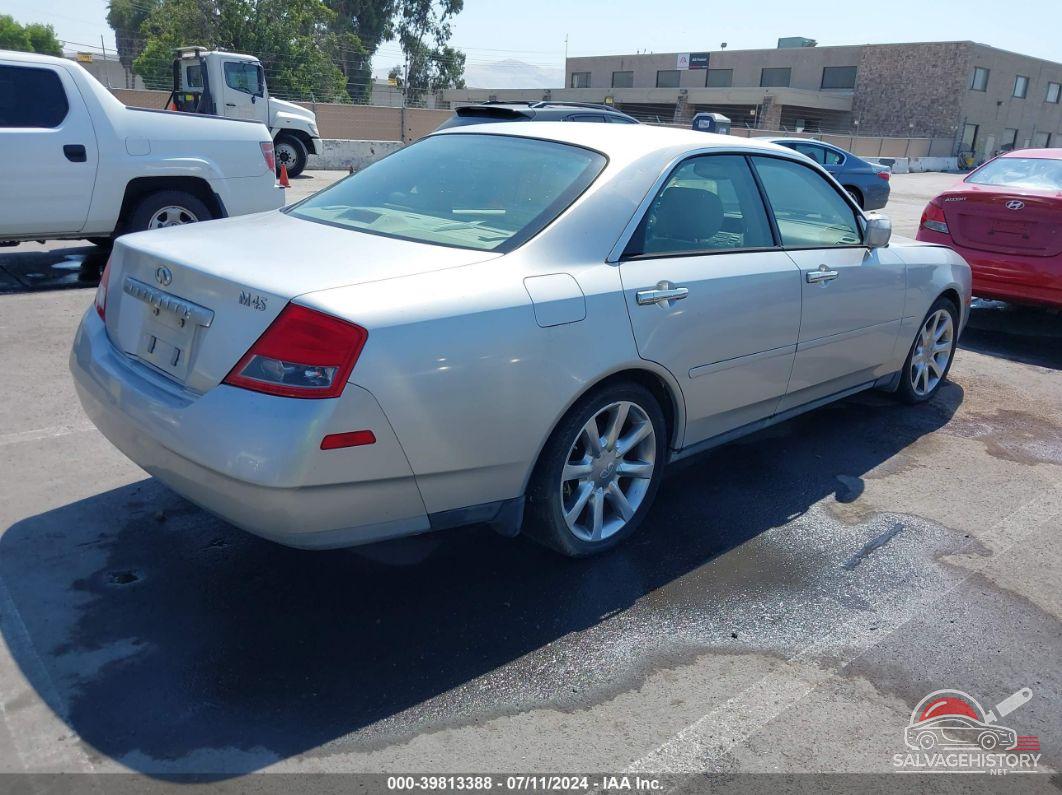 JNKAY41EX3M004969 2003 INFINITI M45 photo no. 4