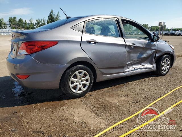 KMHCT4AEXEU679261 2014 HYUNDAI ACCENT photo no. 3