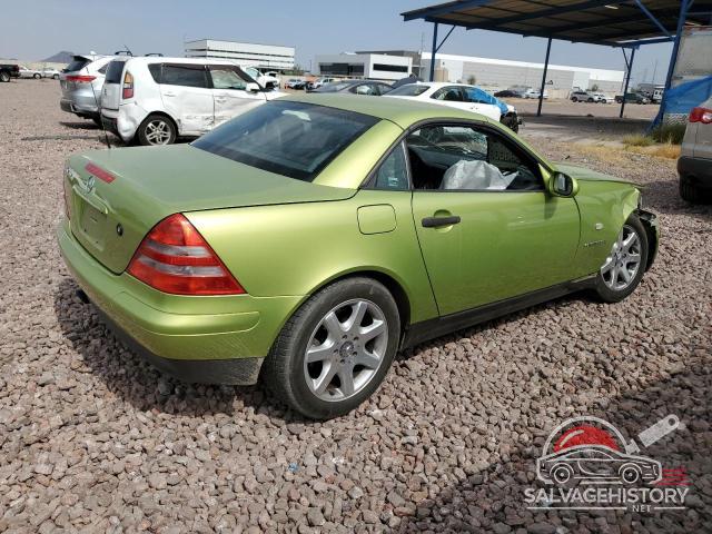 WDBKK47F3YF144654 2000 MERCEDES-BENZ SLK-CLASS photo no. 3