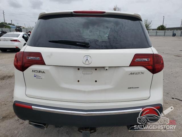 2HNYD2H29AH506877 2010 ACURA MDX photo no. 6