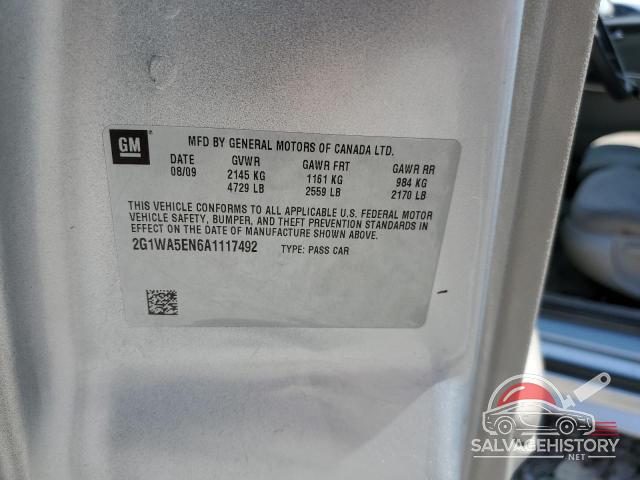 2G1WA5EN6A1117492 2010 CHEVROLET IMPALA photo no. 12