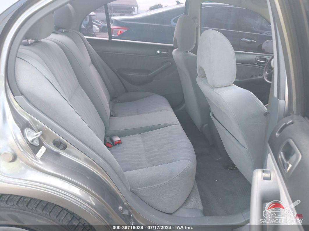 2HGES16525H621396 2005 HONDA CIVIC photo no. 8