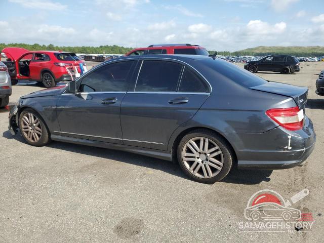 WDDGF81XX9F243564 2009 MERCEDES-BENZ C-CLASS photo no. 2